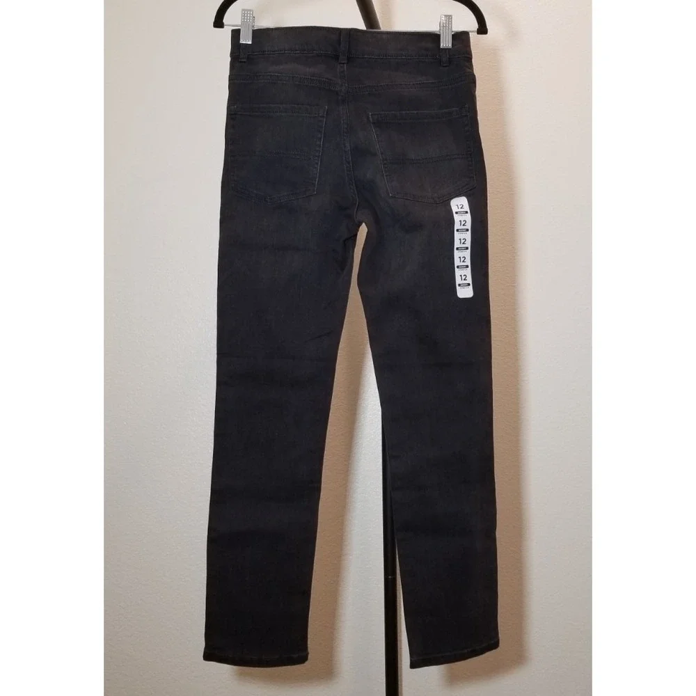 The Children's Place Girls Size 12 Skinny Black Jeans Streetwear Retro NWT